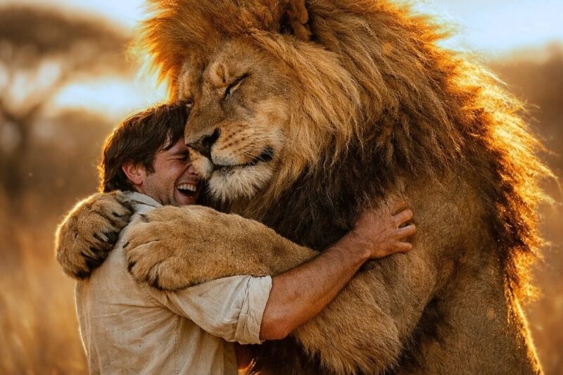 They Bought A Lion In A Shop. 1 Year Later, The Reunion Will MELT You