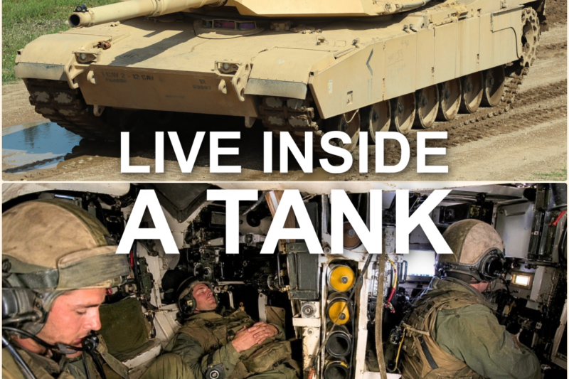 How TANK CREWS Eat, Sleep & Survive Sealed Inside an Abrams for Days